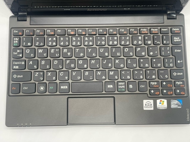 K4863◆ lenovo ideapad S10-3 10.1型ワイド CANADA ICES NMB-003 Atom-N450 ノートブック PC パソコン ジャンク 部品取り 