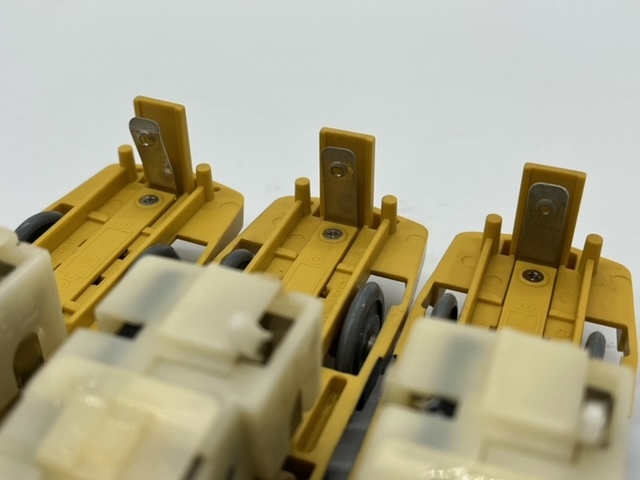 S7145☆ TOMY トミープラレール プラレール EF58 つばめ 3両編成 ３つセット 電車 動力車 鉄道模型 おもちゃ_画像9