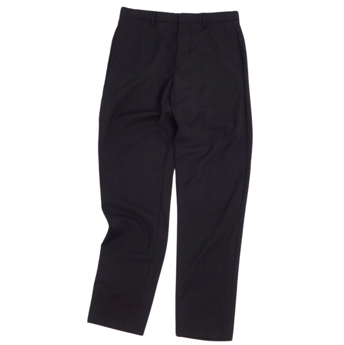 美品 ロエベ LOEWE パンツ ロングパンツ ウール モヘア ボトムス レディース イタリア制 38(M相當(dāng)) ブラック ce01dr-rm10e28822