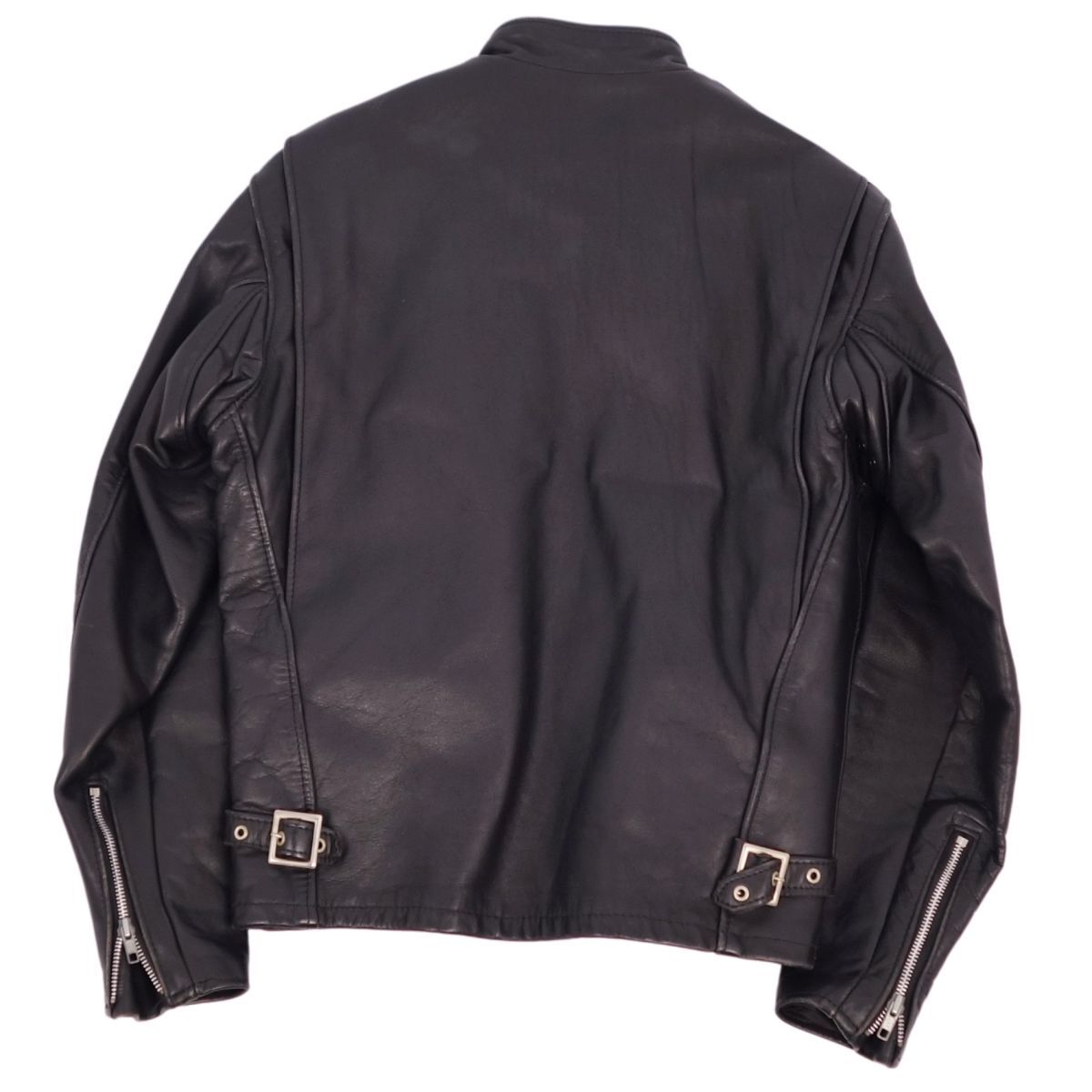 美品 ショット Schott ジャケット 641SP レザージャケット ライダース ライナー付き アウター メンズ 36(S相當(dāng))ブラック ce01ob-rm10e28741