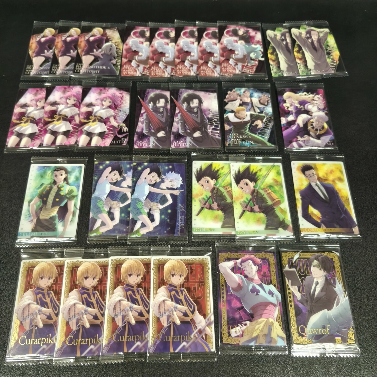 希少】ハンターハンター カード 36枚 クラピカ ゴン キルア 幻影 希少】ハンターハンター カード 36枚 クラピカ ゴン キルア 幻影