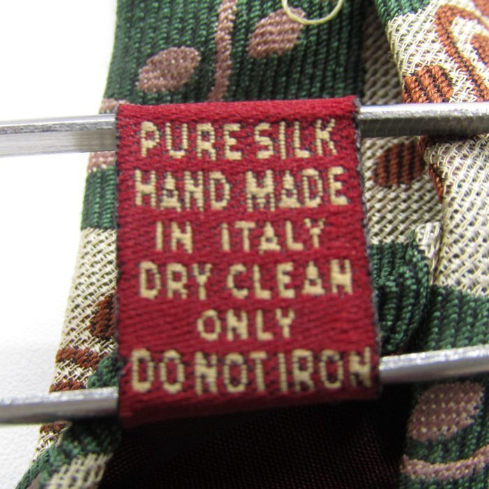  Prima Classe бренд галстук полоса рисунок точка panel рисунок шелк Италия производства PO мужской хаки PRIMA CLASSE