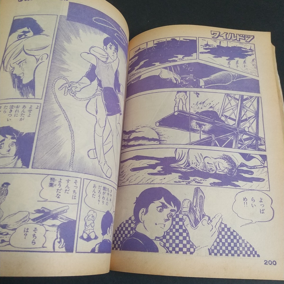 週刊少年キング増刊『ワイルド7特集号』 望月三起也 1973年 週刊少年キング増刊『ワイルド7特集号』 望月三起也 1973年