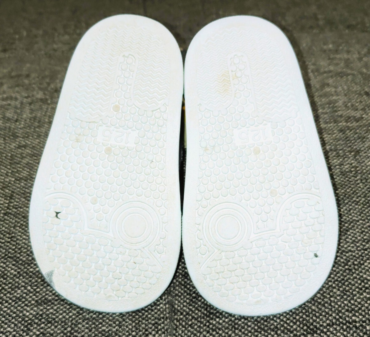 靴底、あまり減っていません