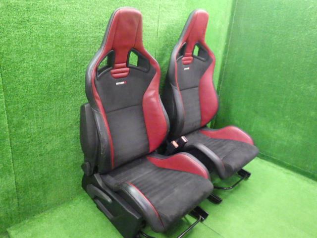 RECARO Nissan juke CBA-NF15 Nismo RS поздняя версия NISMO оригинальный Рекаро левый и правый в комплекте передний сиденье сидение ковшом инфлятор отсутствует 8912