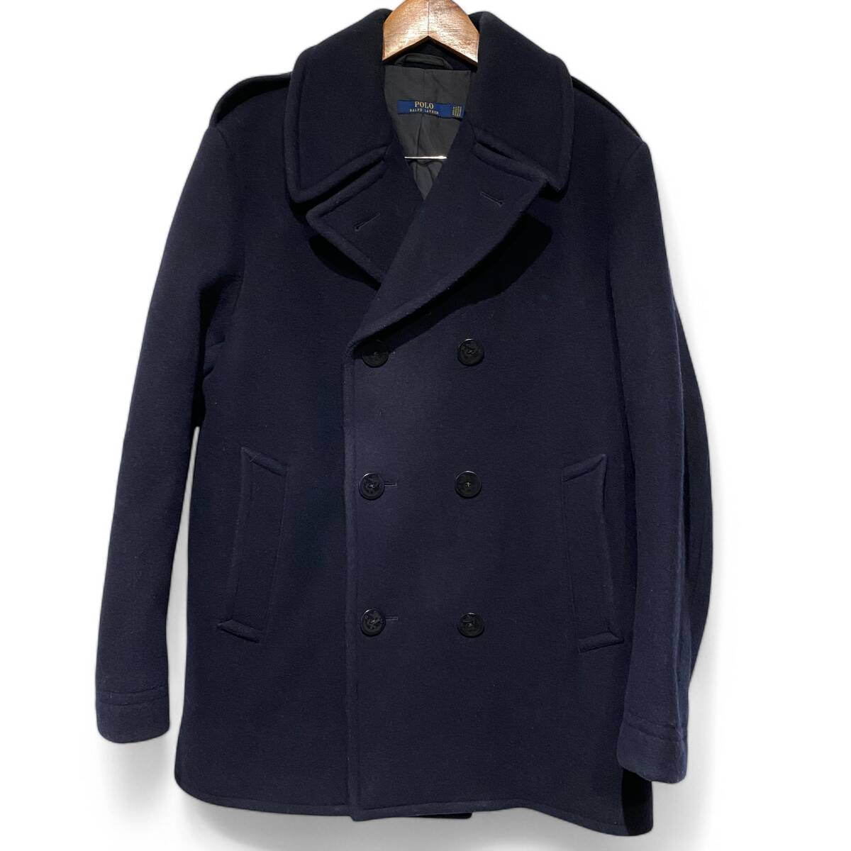 Polo Ralph Lauren Wool Pea Coat Navy / ポロラルフローレン ウール ピーコート ネイビー_画像1