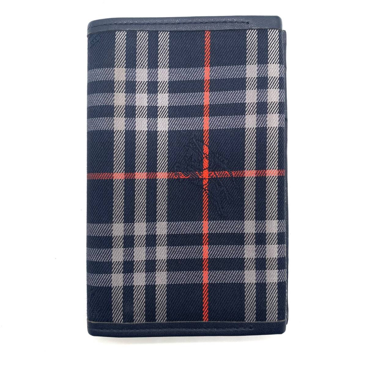 Burberry Notebook Cover Tartan Check バーバリー手帳カバー タータンチェック_画像3