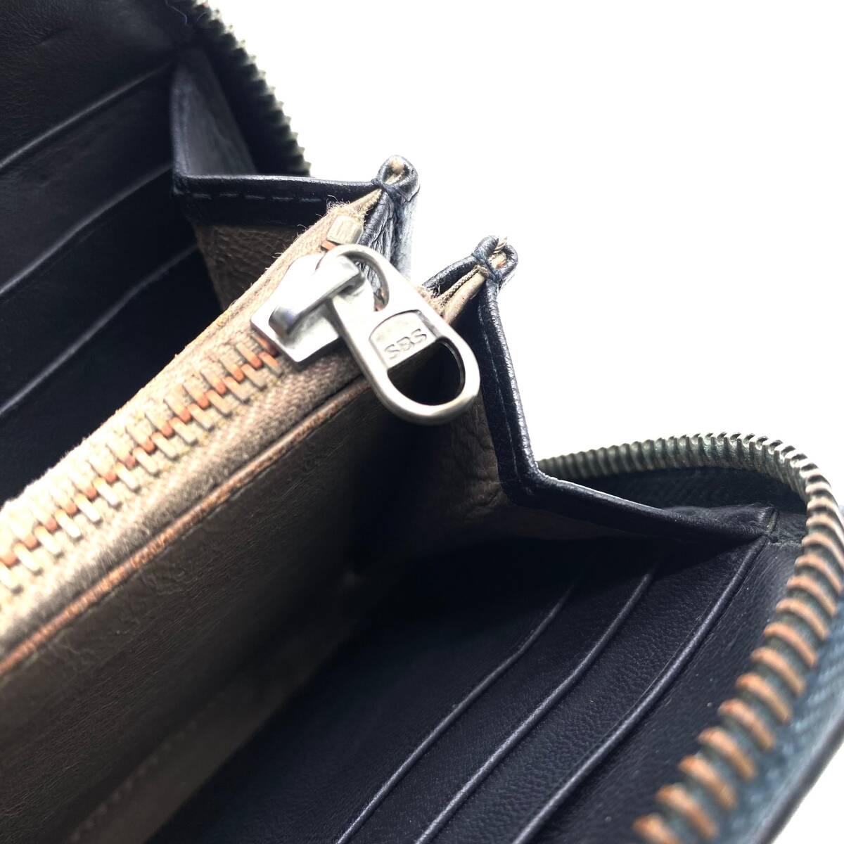 BOTTEGA VENETA Round Zip Long Wallet Intrecciato Black ラウンドファスナー 長財布 イントレチャート ブラック