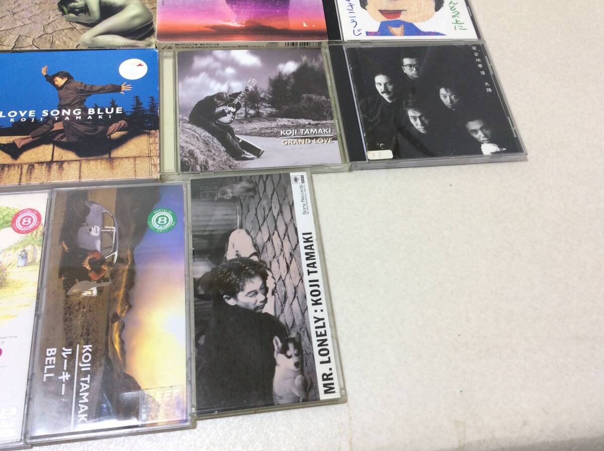 グランド牧場 セレクトセール 玉置浩二 16枚(安全 シングル アルバム CDまとめ売り 安全地帯 邦楽