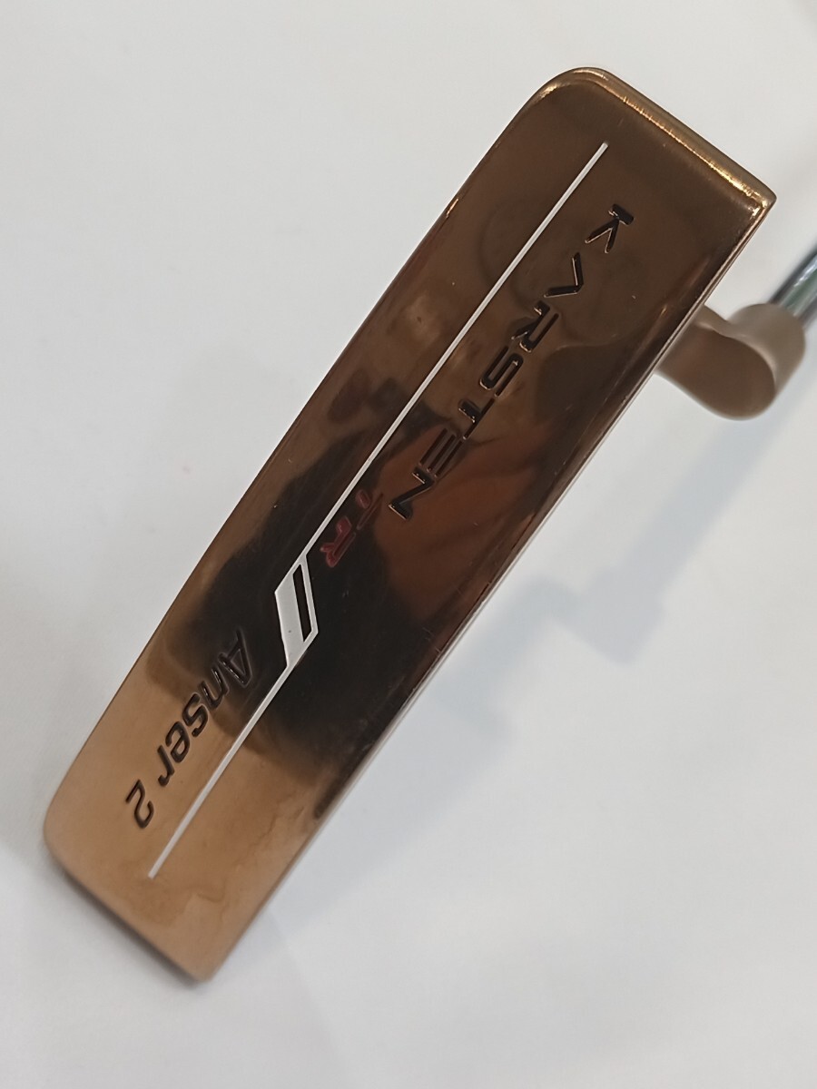 本州のみ送料無料◇即決価格◇パター◇ピン◇KARSTEN TR ANSER 2◇オリジナルスチール◇33in◇515g◇カバーなし