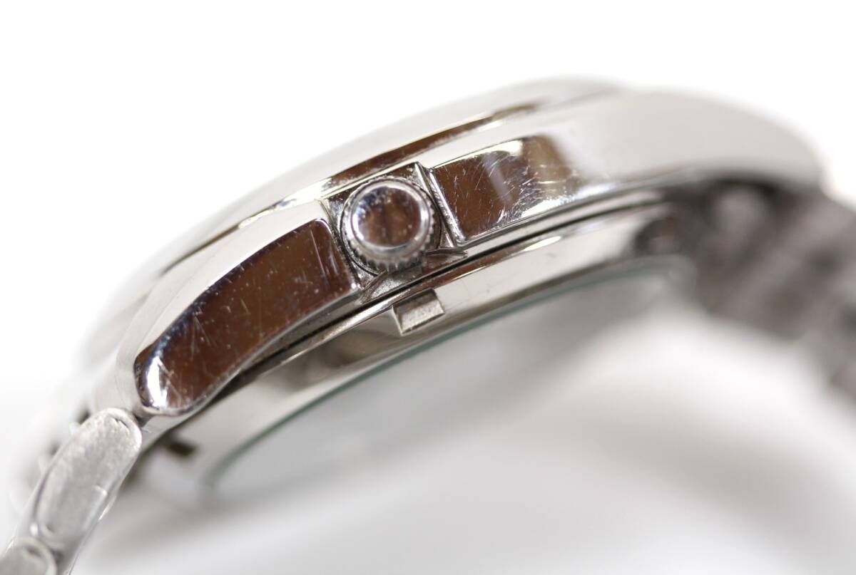 Y6667#◆中古品◆SEIKO セイコー5 21石 裏スケ デイデイト 7526-01V0_画像7