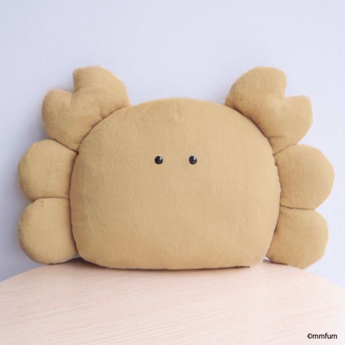 即決 新品 非売品 ムムフム mmfum カニのパン BIGぬいぐるみ 毛ガニ カニパン かにぱん クッション マスコット プライズ ぬいぐるみ 毛蟹_画像1