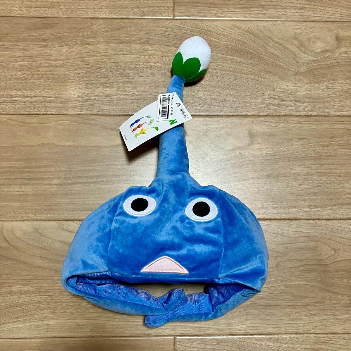 即決 新品 非売品 ピクミン なりきり帽子 青ピクミン タイトー