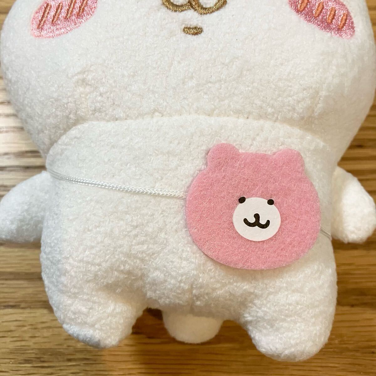 即決 新品 非売品 ちいかわ がま口ポーチ ぬいぐるみ ポーチ カラビナ付き マスコット ポシェット プライズ 限定 キーホルダー ゲーセン_画像3