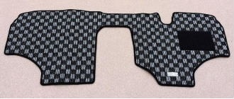Kei-Zone 慶虎フロアマット ミツビシ ミニキャブトラック?DS16T (チェックグレー)_画像1