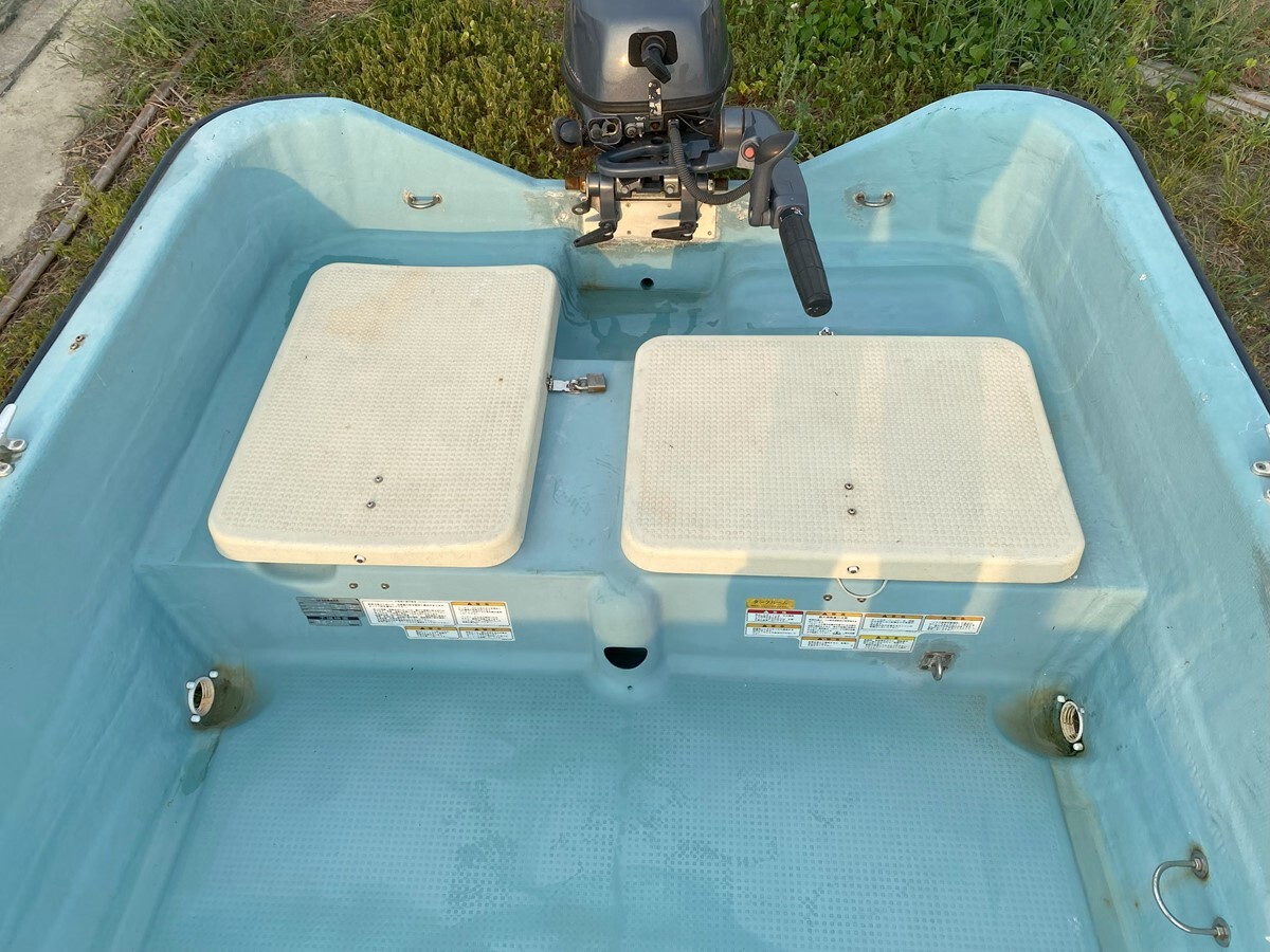 YAMAHA 和船 W-18・F9.9船外機付中古(小型モーターボート)|売買 YAMAHA 和船 W-18・F9.9船外機付中古(小型モーターボート)|売買