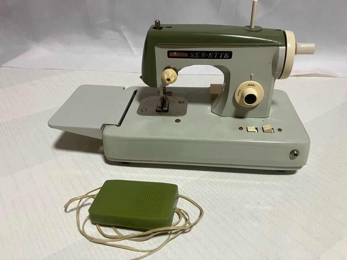  Showa Retro игрушка. швейная машина 