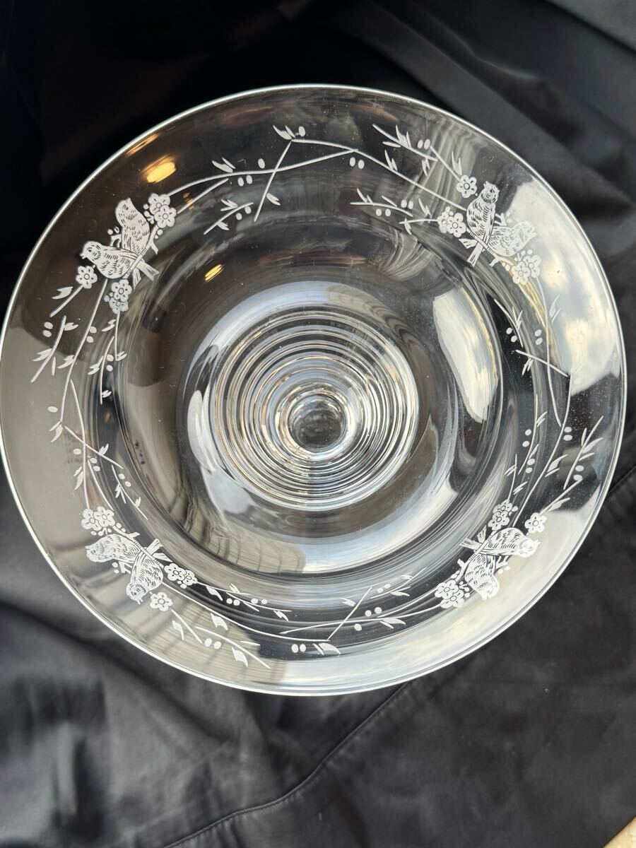 イギリス　アンティーク　クリスタルグラス　シャンパン　スチュアート社　Stuart社　【e】_画像2