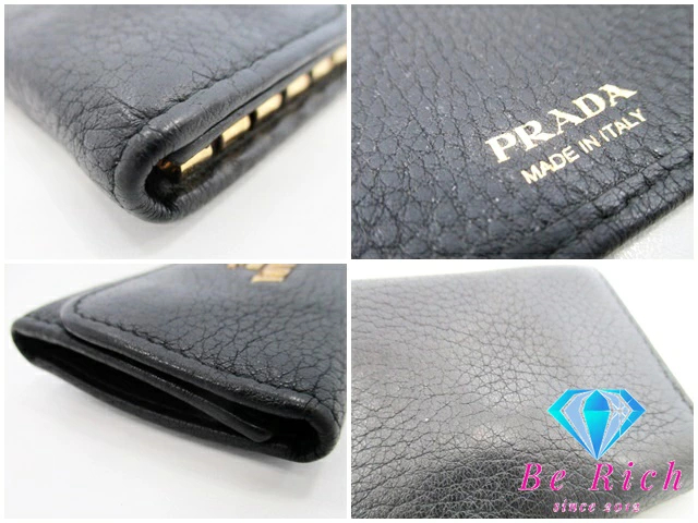 プラダ PRADA 6連 キーケース 1PG222 サフィアーノ レザー プラダ PRADA 6連 キーケース 1PG222 サフィアーノ レザー