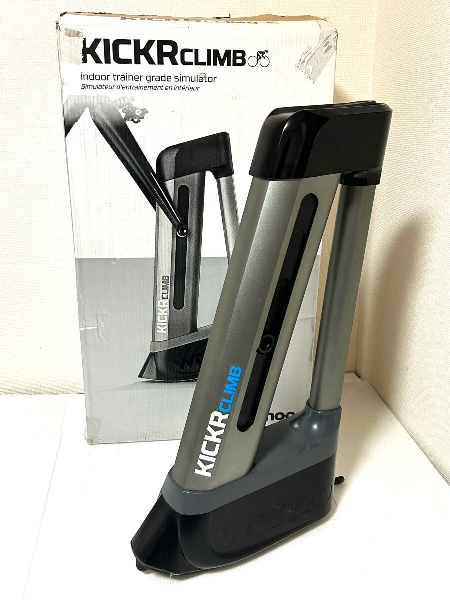 Kickr Climb Wahoo 中古 Yahoo!オークション - WAHOO Kickr climb 中古美品《ワフー