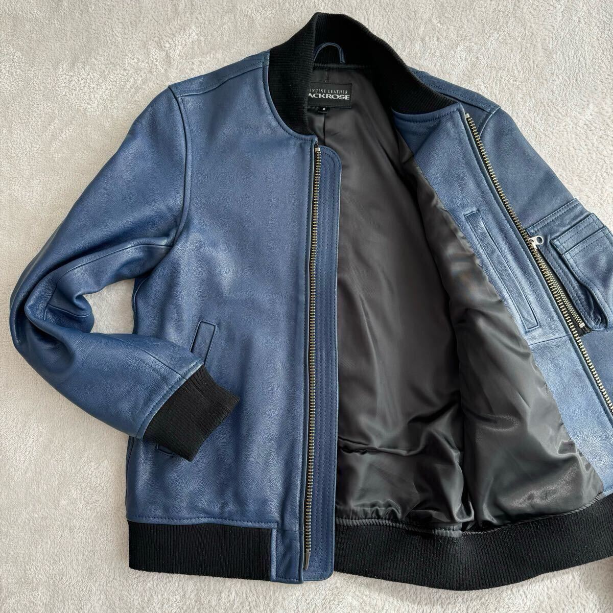 美品【極上ゴートレザー】JACKROSE ジャックローズ ライダース 美品【極上ゴートレザー】JACKROSE ジャックローズ ライダース