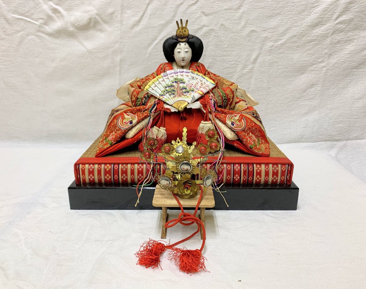 16308/京都丸平 御雛人形細工司 橋本幸三郎 雛人形 内裏雛 昭和6 16308/京都丸平 御雛人形細工司 橋本幸三郎 雛人形 内裏雛 昭和6