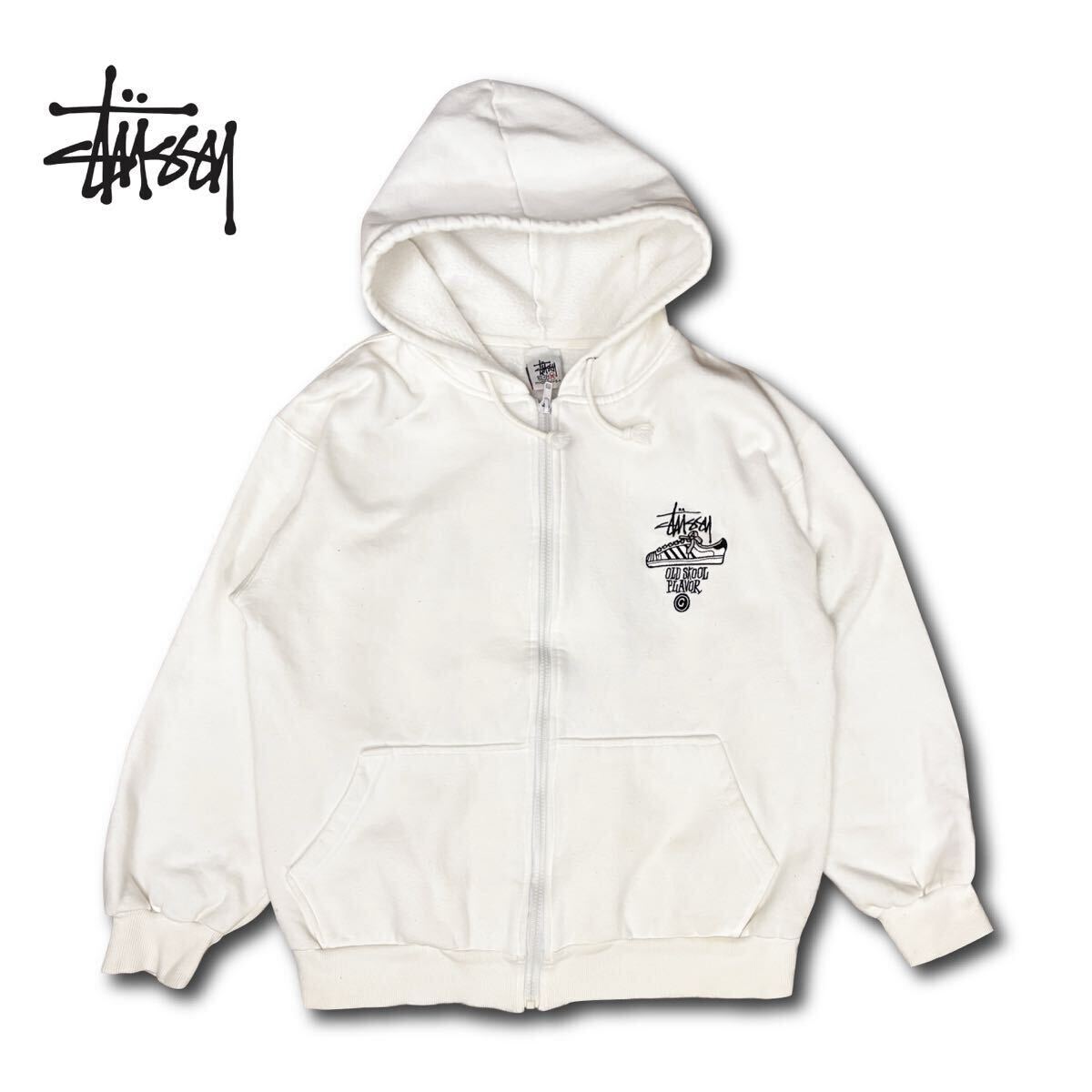激レア】90's Stussy Superstar Hoodie 白タグ ステューシー 激レア】90's Stussy Superstar Hoodie 白タグ ステューシー