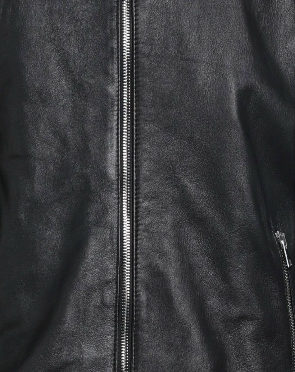 [ новый товар ]DELAN Single Rider's napa кожа 52 XL~XXL чёрный черный 