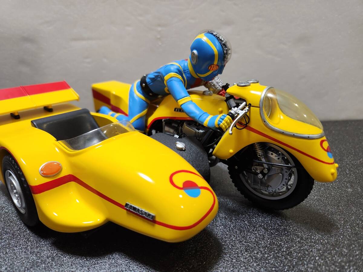 プロ完成品】希少!オークス 1/12 人造人間キカイダー サイド プロ完成品】希少!オークス 1/12 人造人間キカイダー サイド
