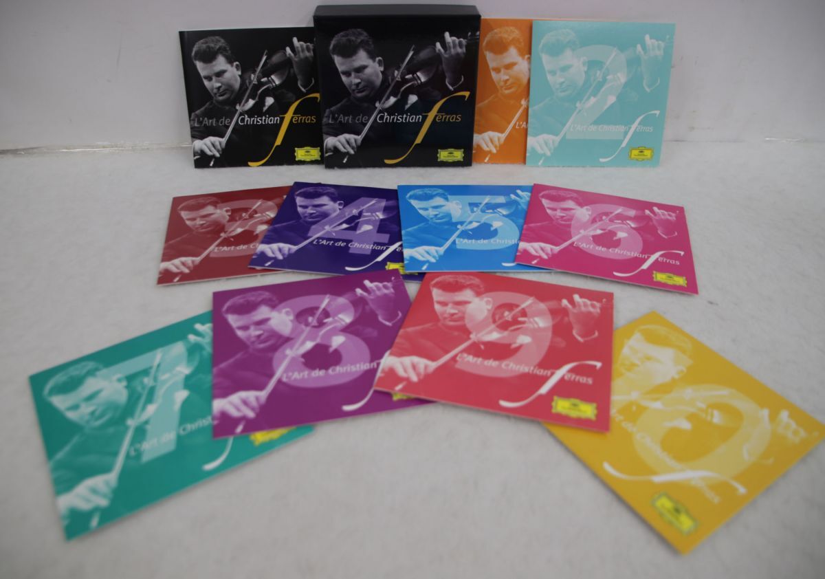 仏10discs CD クリスチャン・フェラス クリカチャン・フェラスの芸術 DG録音集 4806655 DEUTSCHE GRAMMOPHON 紙ジャケ /00300