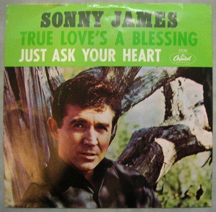 米7 Sonny James True Loves A Blessing / Just Ask Your Heart 5536 Capitol Records /00080