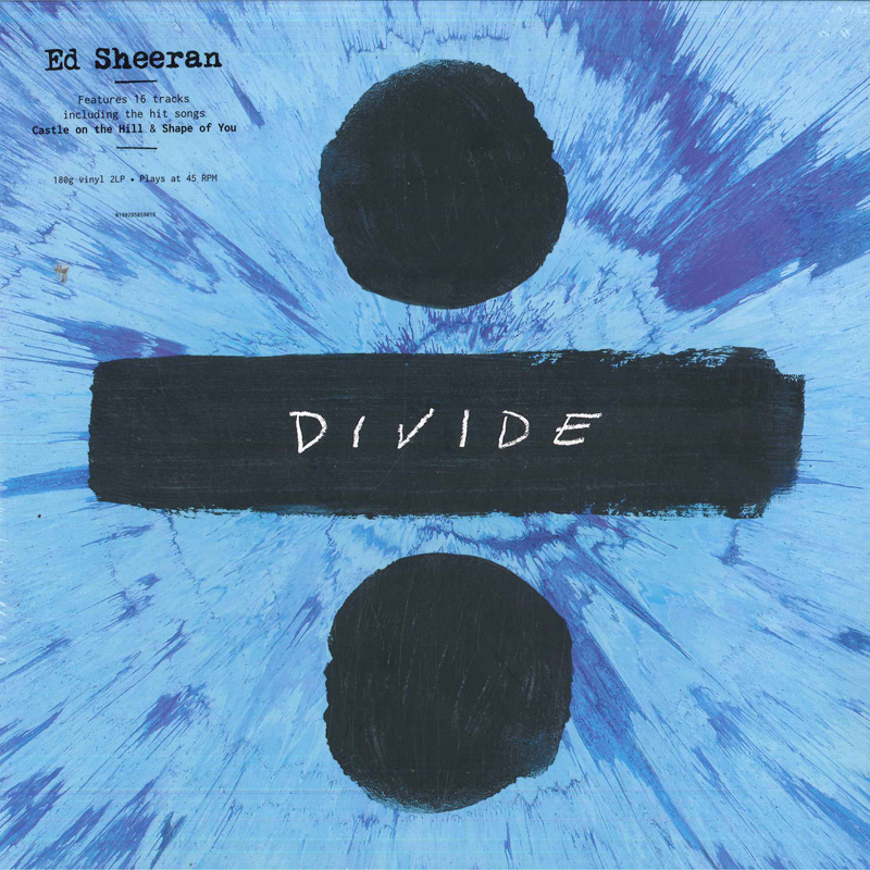 欧2discs LP Ed Sheeran ÷ (Divide) 0190295859015 Asylum Records, Atlantic /00660