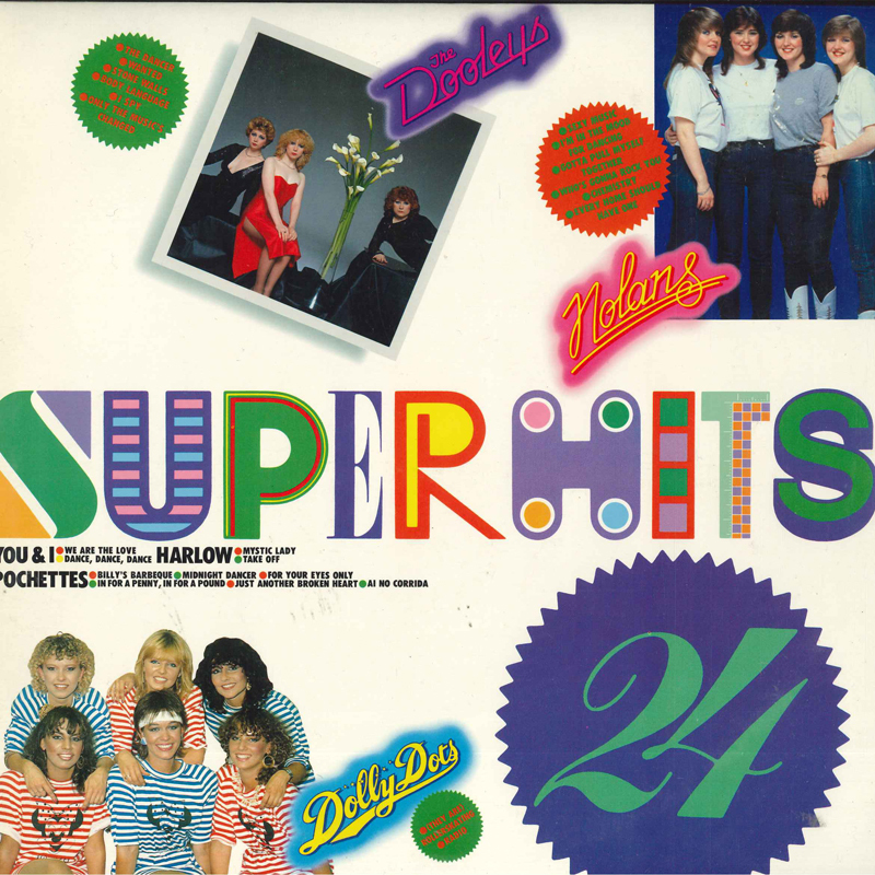 2LP Various Super Hits 24 353P317 EPIC /00500