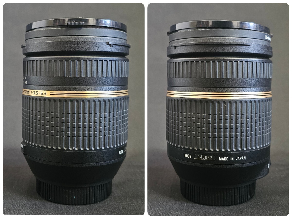TAMRON タムロン レンズ NIKON用 フード付 DiⅡ VC 18-270㎜ 3.5-6.3 徑72㎜ Diⅱ Di2 ニコン用