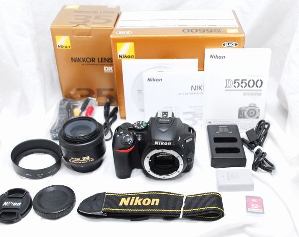 超美品・SDカード付き】Nikon ニコン D5500 AF-S DX NIKKOR 35mm f/1.8 G(ニコン)|売買されたオークション情報、Yahoo!オークション(旧ヤフオク!) の商品情報をアーカイブ公開 - オークファン(aucfan.com) 超美品・SDカード付き】Nikon ニコン D5500 AF-S DX NIKKOR 35mm f/1.8 G(ニコン)|売買されたオークション情報、Yahoo!オークション(旧ヤフオク!) の商品情報をアーカイブ公開 - オークファン(aucfan.com)