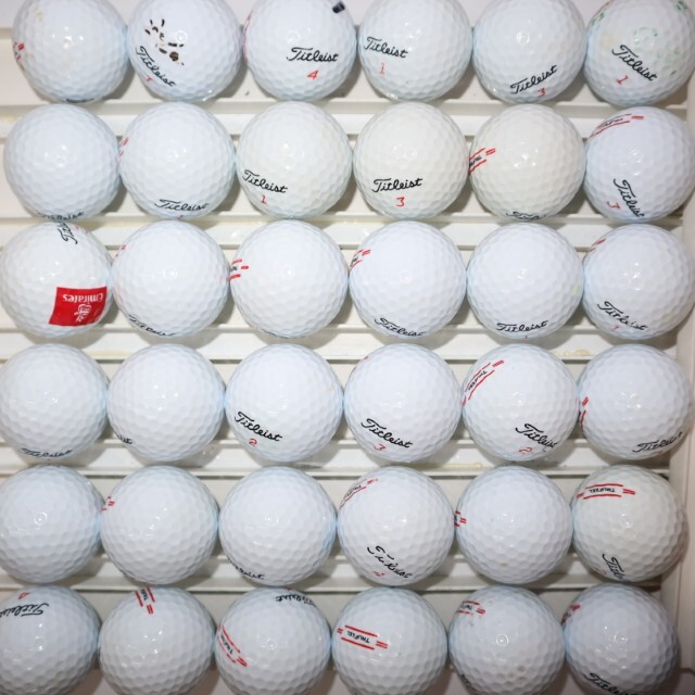 36個(gè) タイトリスト TRUFEEL Bランク 中古 TITLEIST トゥルーフィール ロストボール 送料無(wú)料