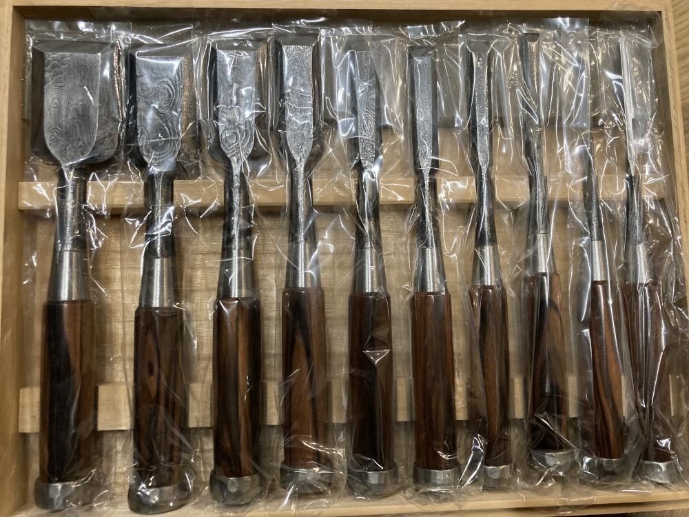 020♪未使用品・即決価格♪市光 追入れ鑿 墨流 黒丹柄入 020♪未使用品・即決価格♪市光 追入れ鑿 墨流 黒丹柄入