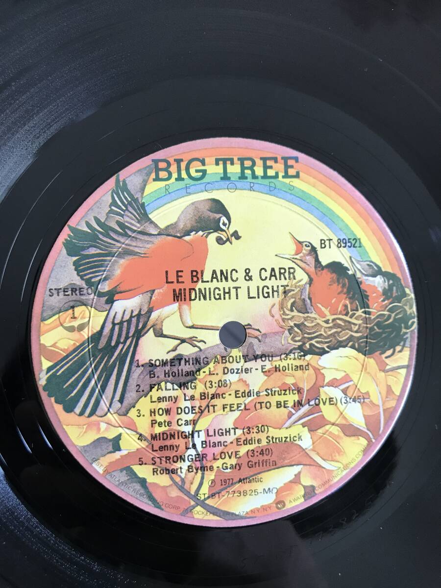 【LP】LE BLANC & CARR / MIDNIGHT LIGHT（輸入盤）BT89521_画像3