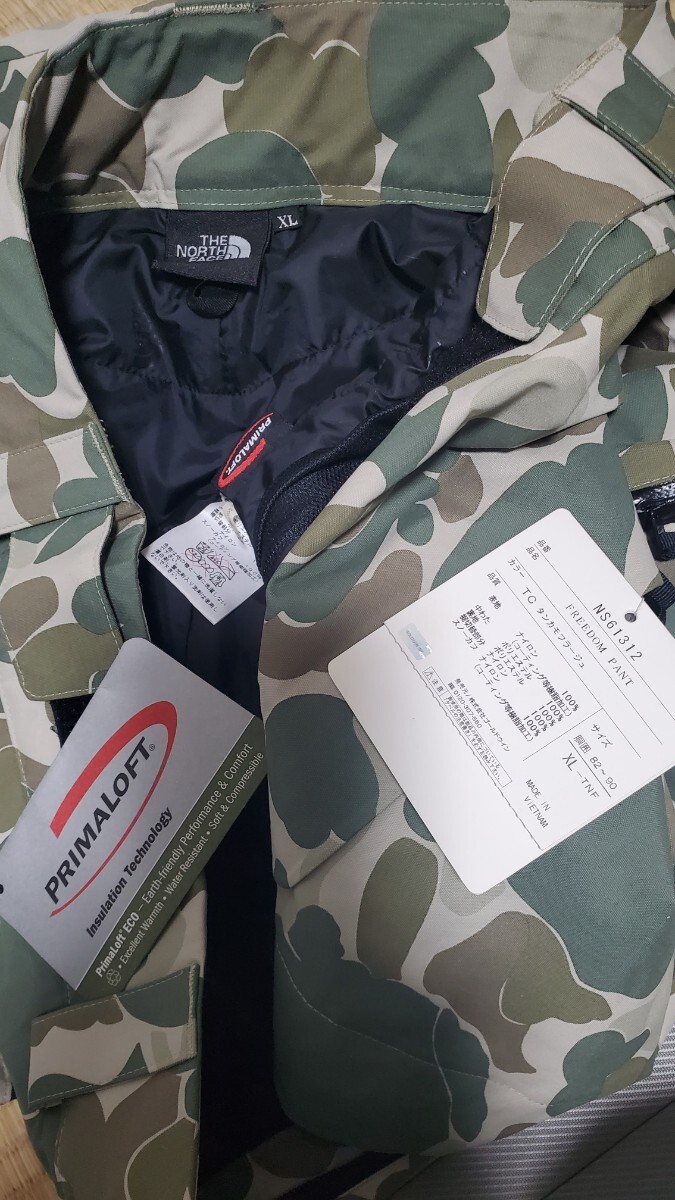 未使用タグ付THE NORTHFACEザノースフェイスFREEDOM PANT 未使用タグ付THE NORTHFACEザノースフェイスFREEDOM PANT
