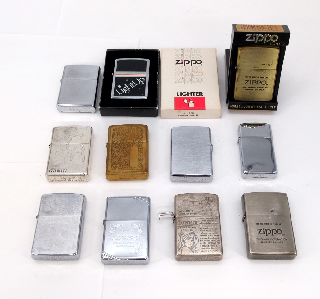 【国産】 11個 zippo オイルライター おまとめ オークファン(aucfan.com) - の商品情報をアーカイブ公開 ライター(Zippo)|売買されたオークション情報、Yahoo!オークション(旧ヤフオク!) ジッポー / 小物