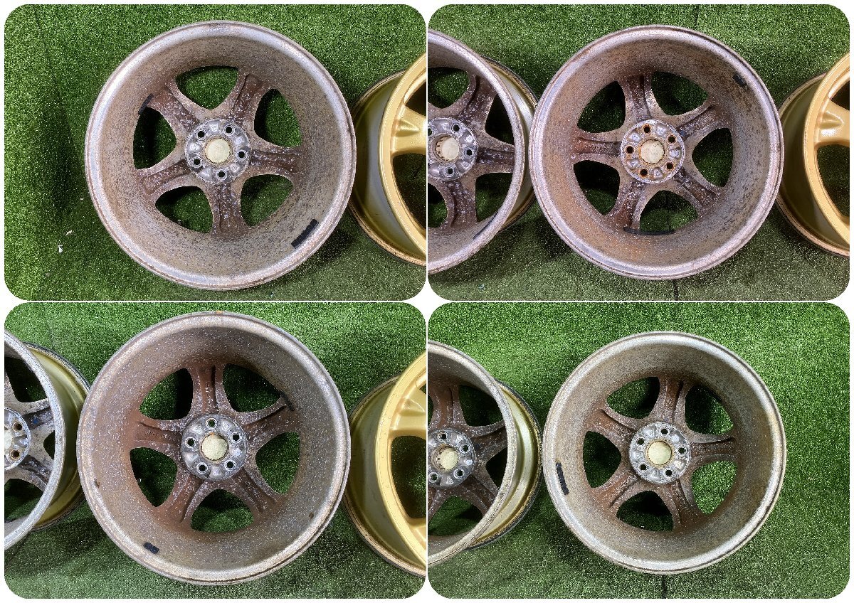 S управление 77387 H16 Impreza GGA]* Gold 16 -дюймовые колесные диски *7JJ +53 PCD100 5H