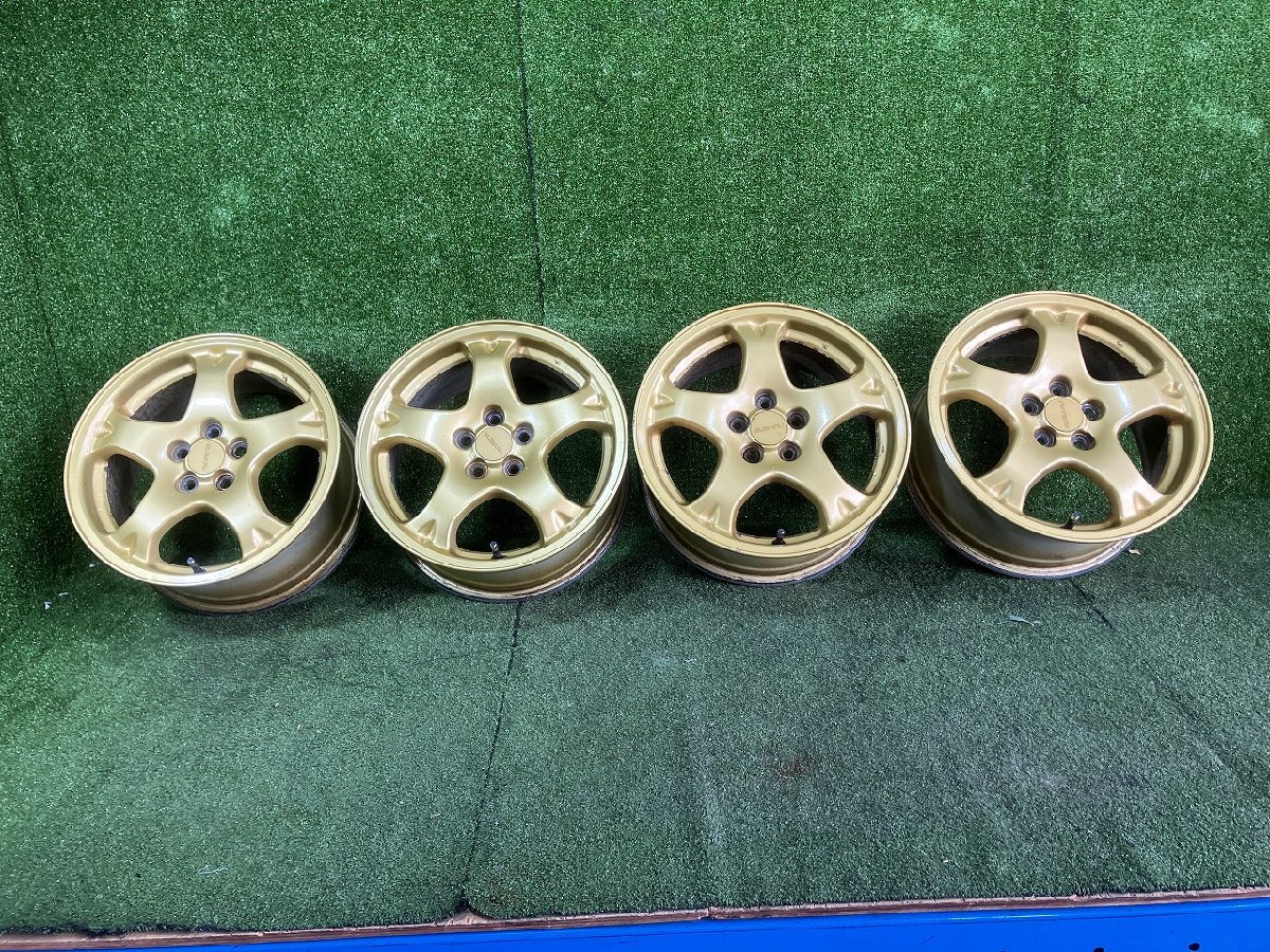 S управление 77387 H16 Impreza GGA]* Gold 16 -дюймовые колесные диски *7JJ +53 PCD100 5H