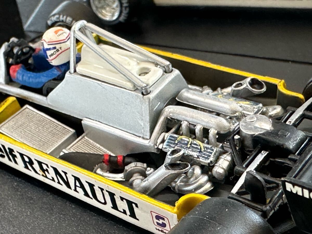 VITESSE Quartzo 1/43 ルノー RE30B A.プロスト WINNER BRAZILIAN GP 1982_画像9