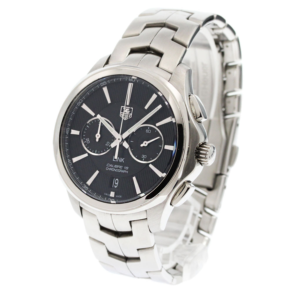 タグホイヤー TAG HEUER CAT2110 リンク クロノグラフ キャリバー18 自動巻き メンズ 箱?保証書付き_868216