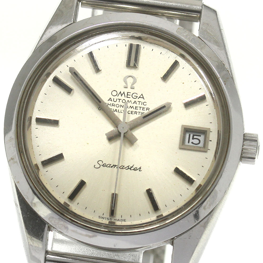 オメガ OMEGA 168.0061/166.0172 シーマスター デイト cal.1011 自動巻き メンズ _869332