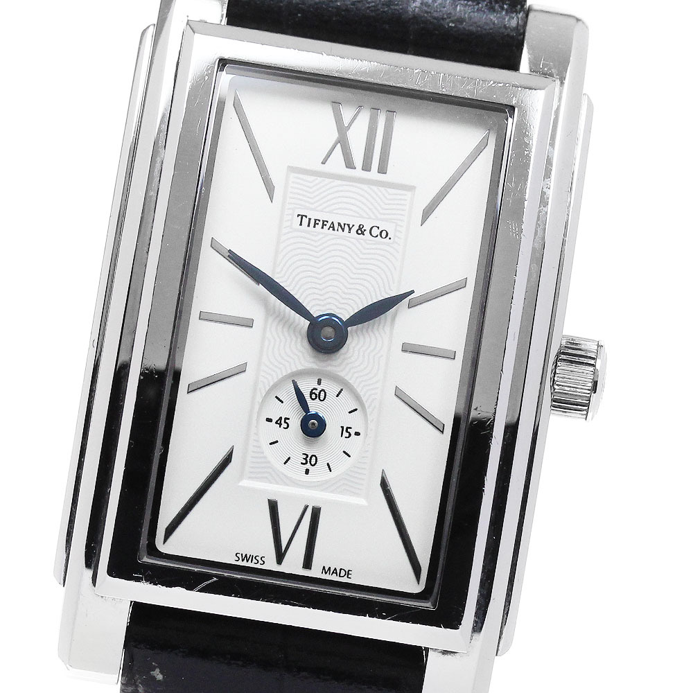 ティファニー TIFFANY&Co. Z0030.13.10A21A40A グランド スモールセコンド クォーツ メンズ _869981