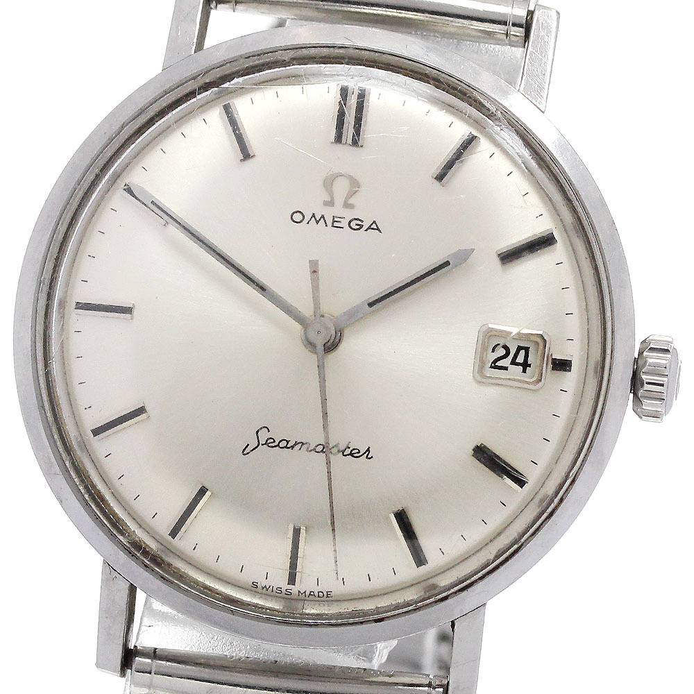 オメガ OMEGA シーマスター デイト 手巻き メンズ _869759