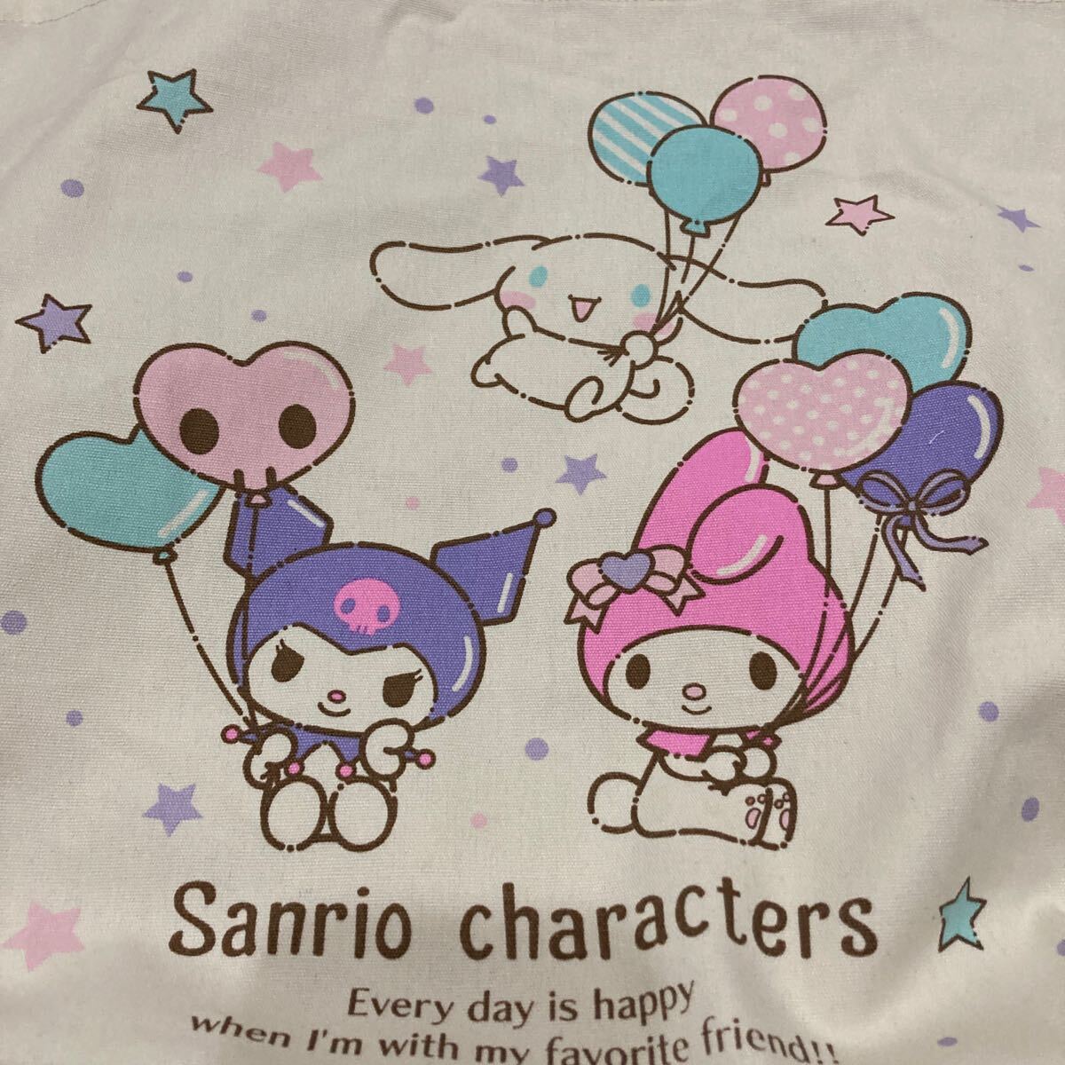 新品未使用　即決　送料無(wú)料? サンリオキャラクターズ　トートバッグ　エコバッグ