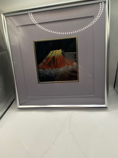 輪島塗パネル 赤富士 美術品 額入り 未使用品(漆芸)|売買された 輪島塗パネル 赤富士 美術品 額入り 未使用品(漆芸)|売買された