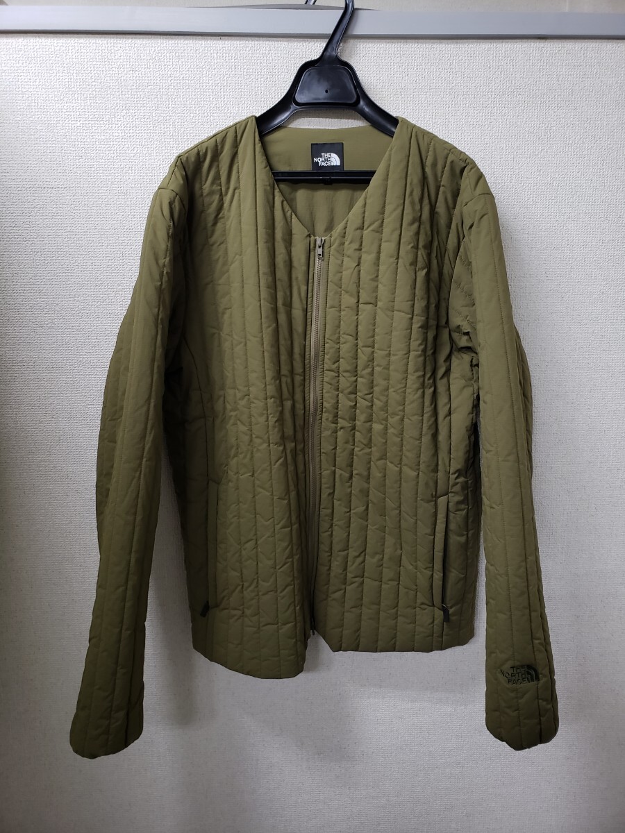 5250円 ノースフェイス トランジットカーディガン XL カーキ 5250円 ノースフェイス トランジットカーディガン XL カーキ